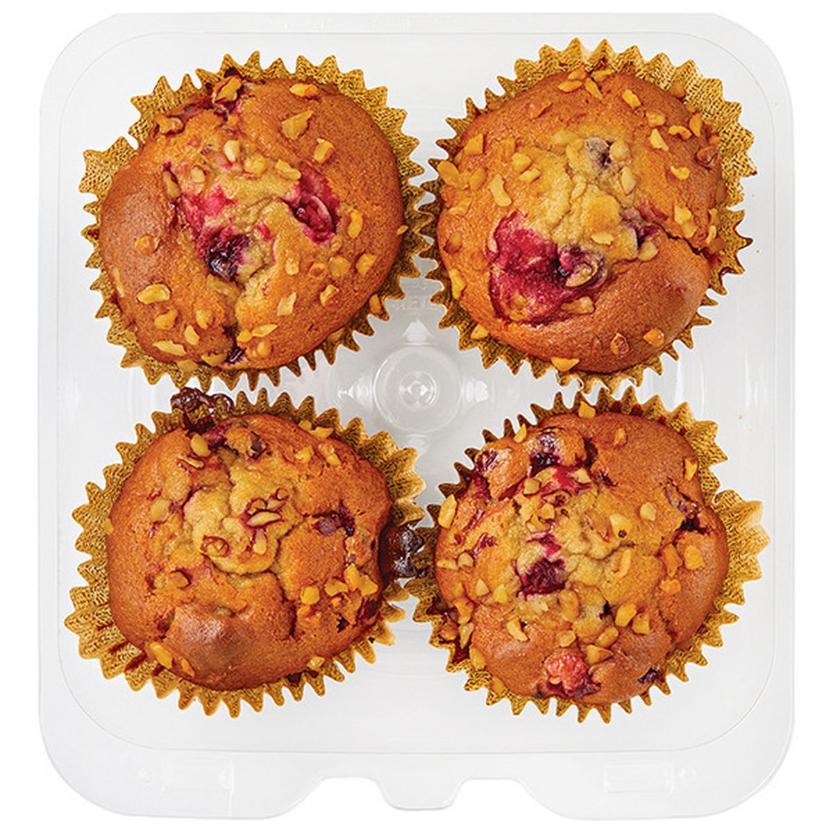 Calories in Wegmans Muffins, Cranberry Nut, 4 Pack