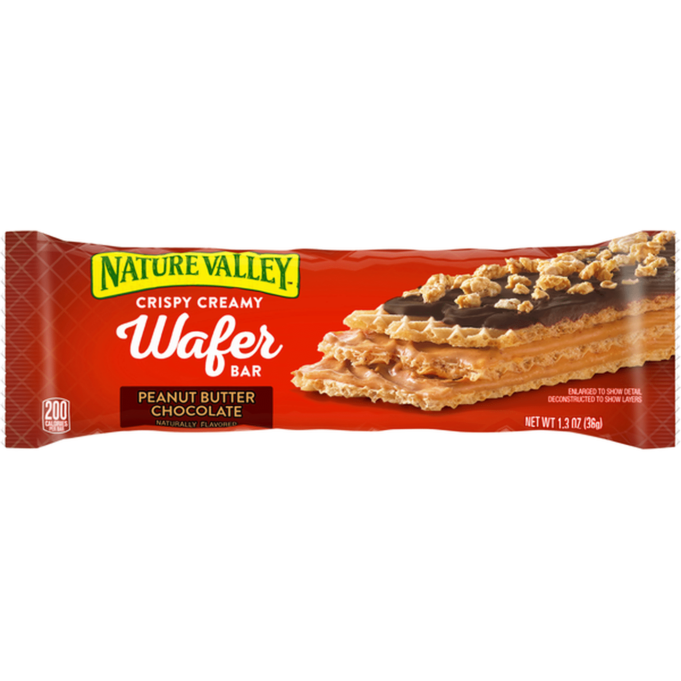 Nature Valley Wafer Bars Crispy Creamy Peanut Butter Chocolate 13 Oz Delivery Or Pickup 