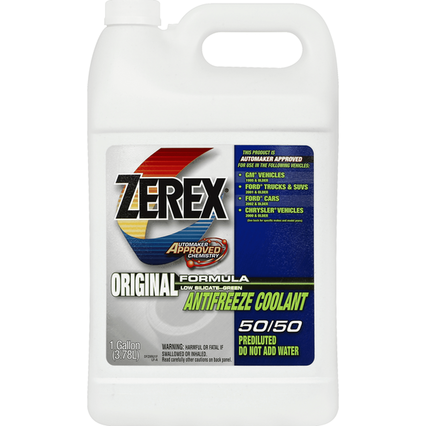 Zerex Antifreeze Coolant, Original Formula, 50/50 (1 gal) Delivery or