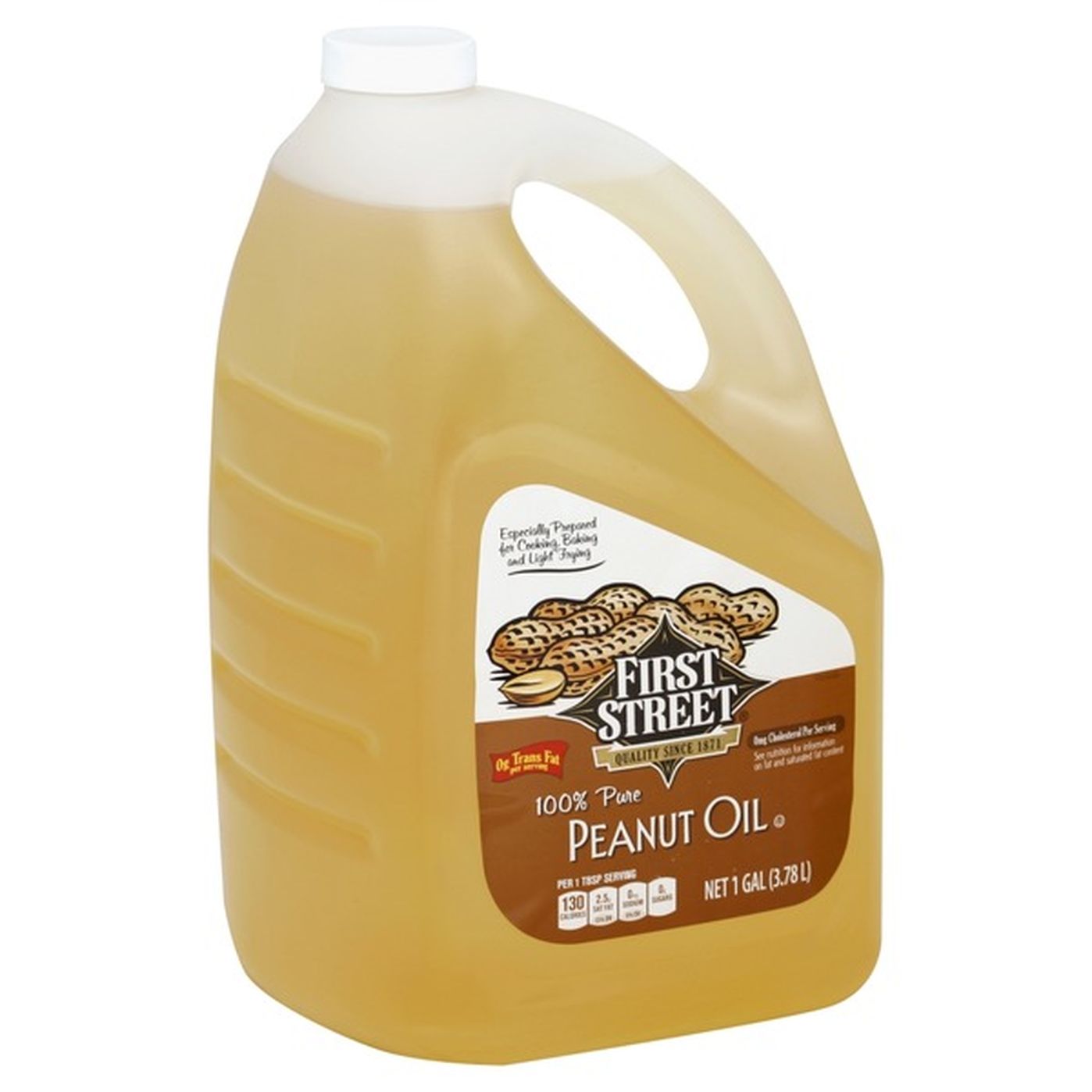 First Street Peanut Oil, 100 Pure