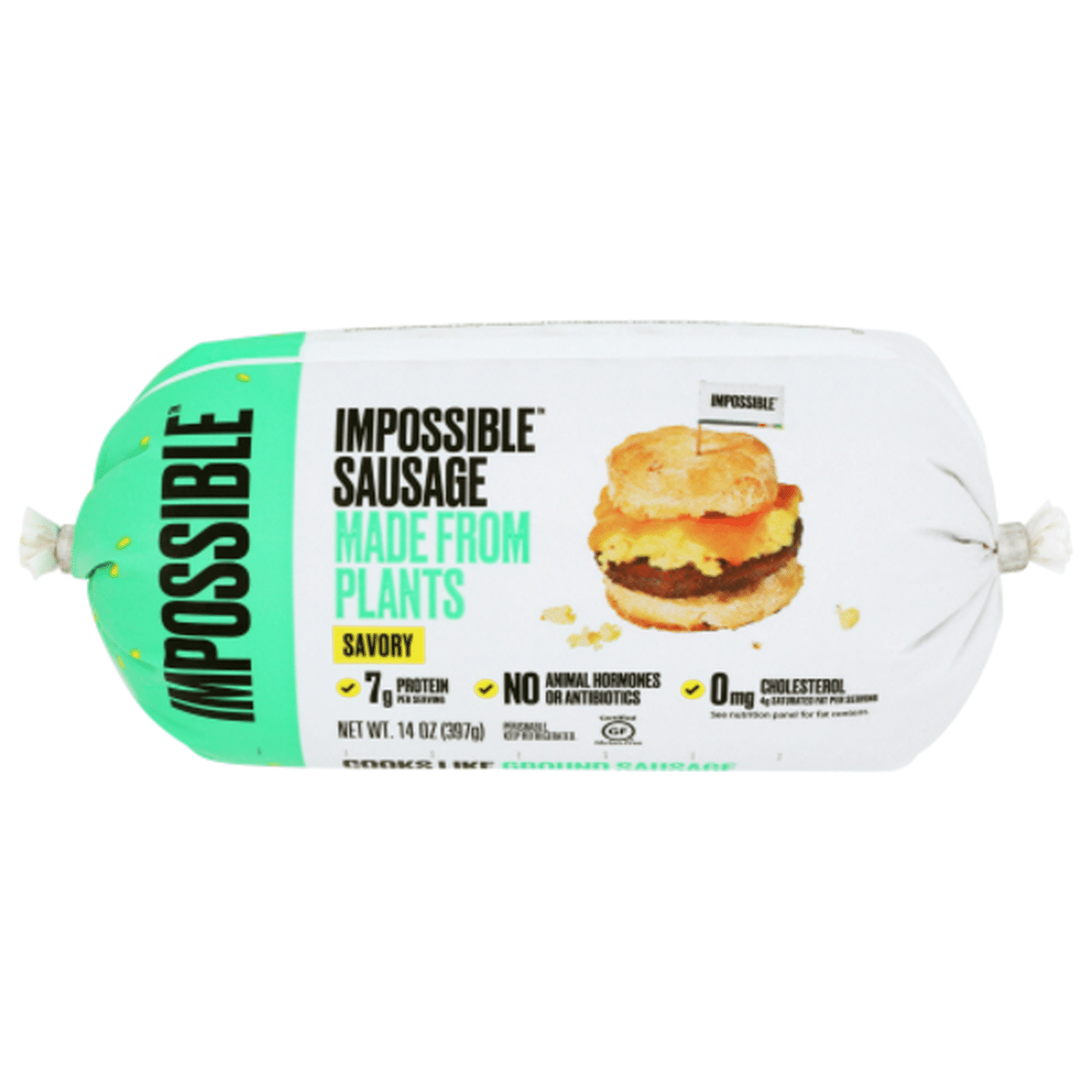 Impossible Foods Sausage Made from Plants, Savory (14 oz) Delivery or