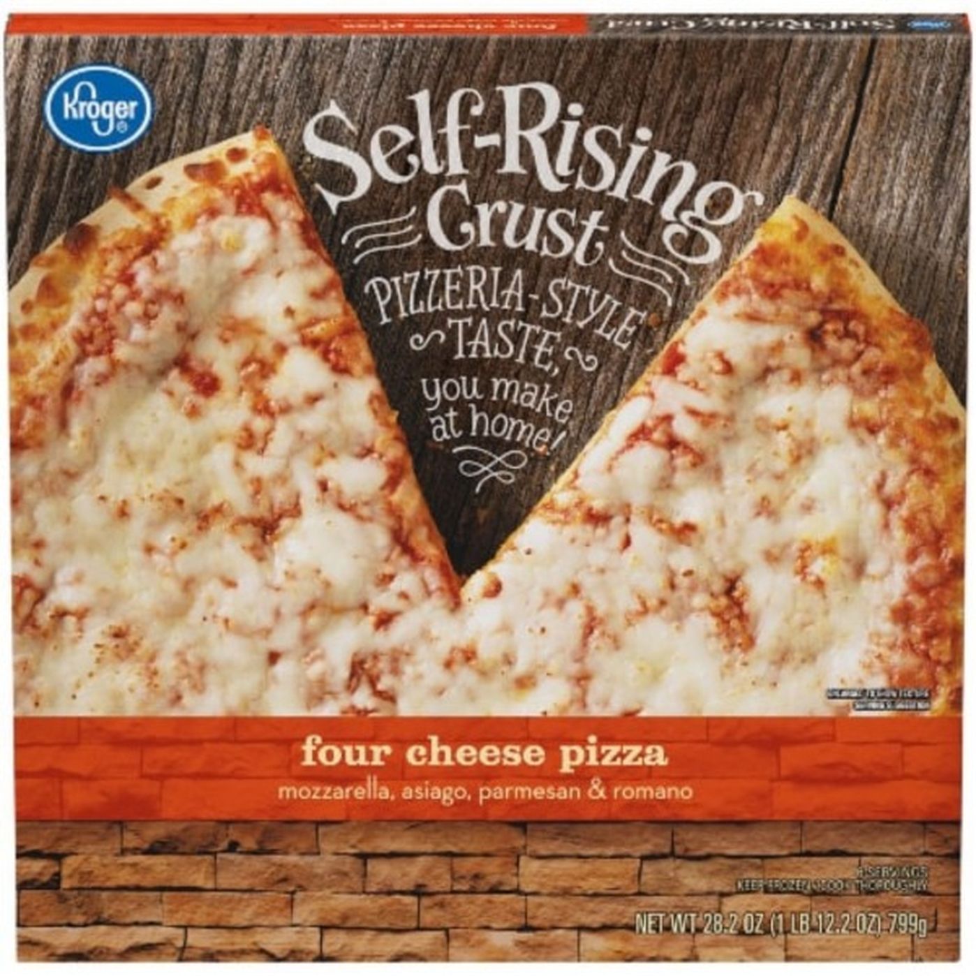 Kroger Pizza, SelfRising Crust, Four Cheese