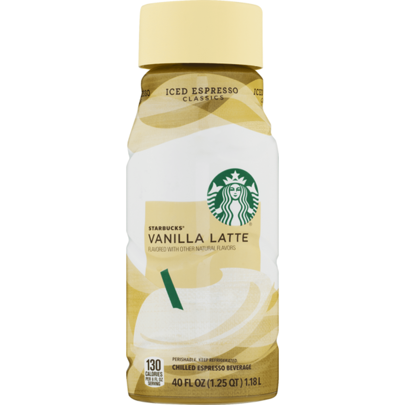 iced espresso vanilla latte starbucks