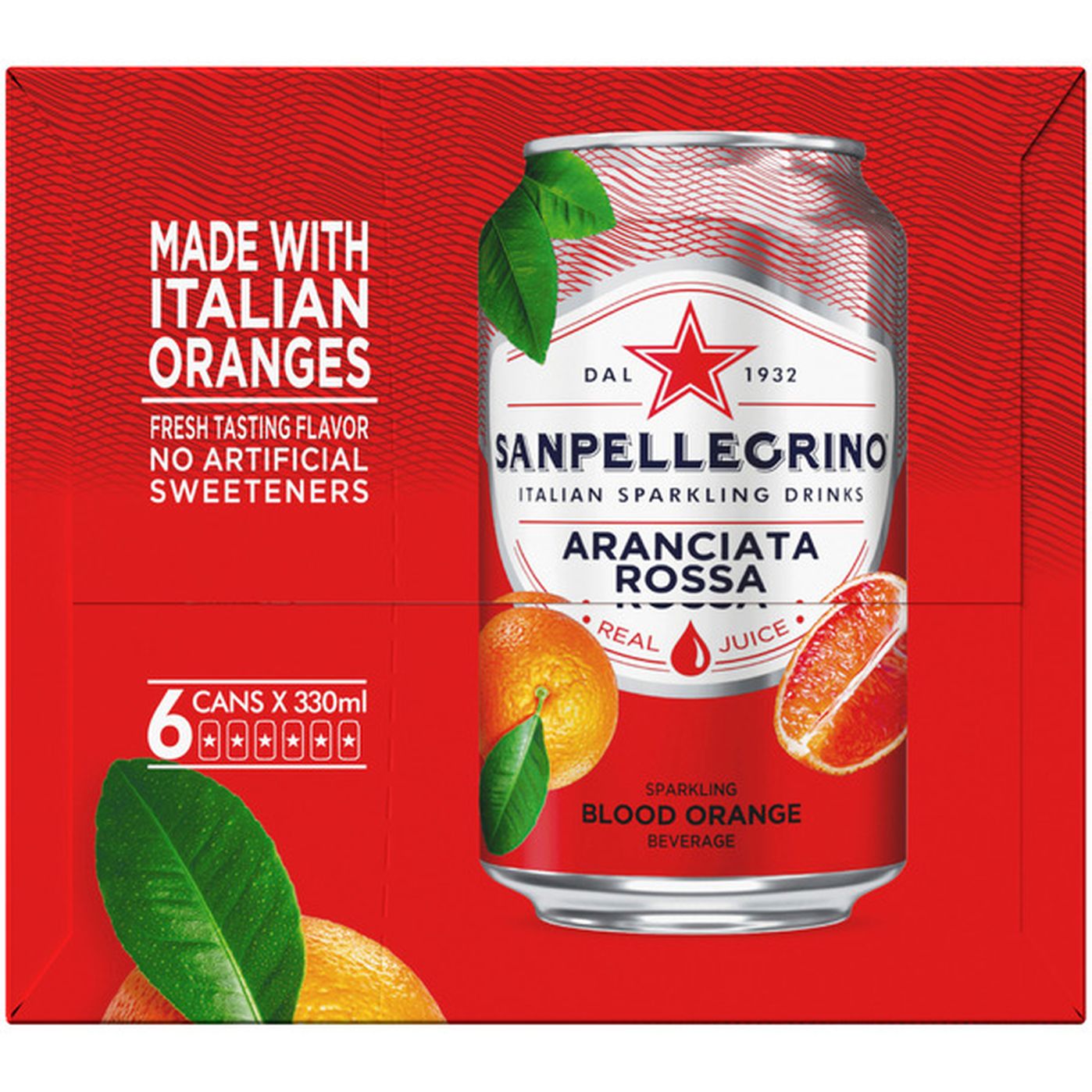 San Pellegrino Blood Orange Italian Sparkling Drinks 1115 Fl Oz
