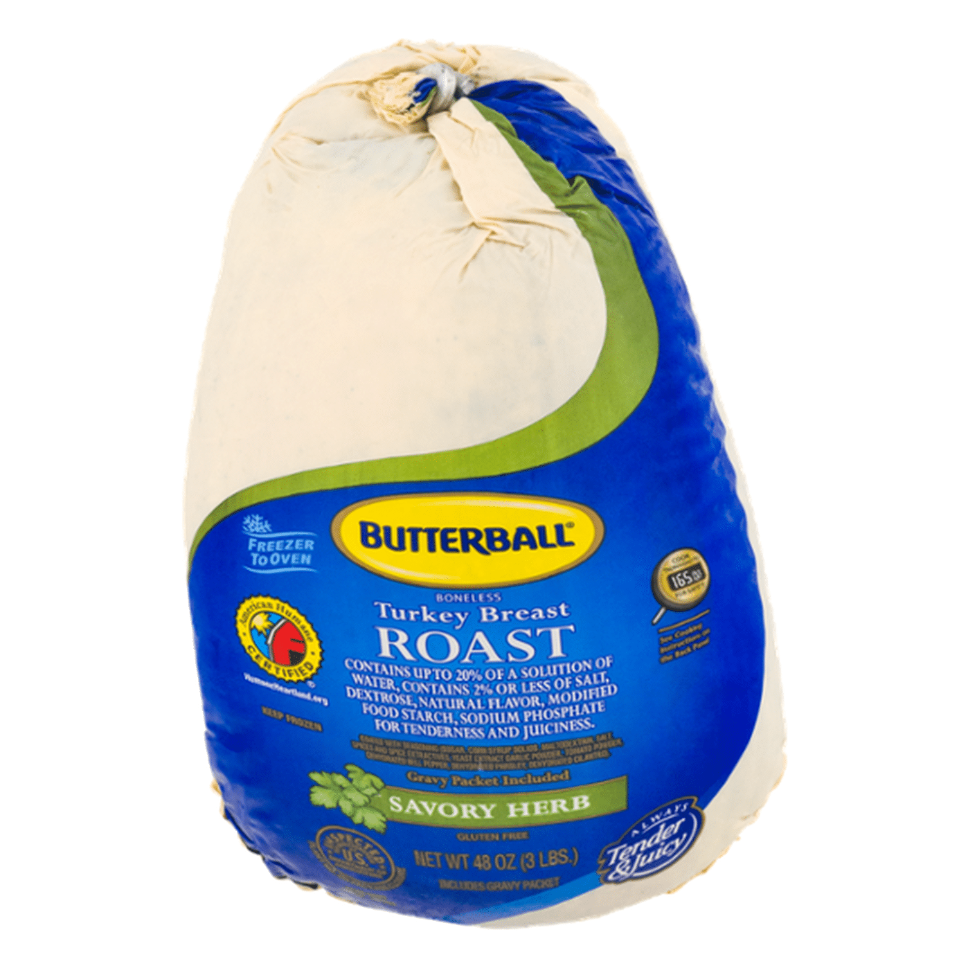 Butterball Boneless Savory Herb Turkey Breast Roast with Gravy Packet