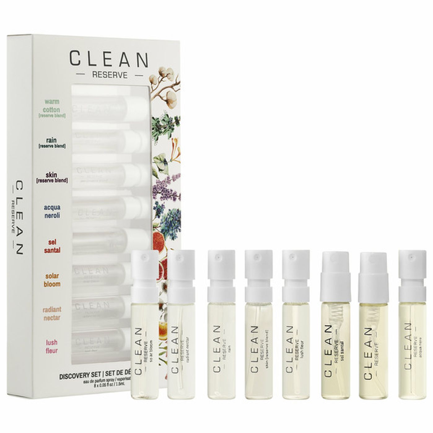 CLEAN RESERVE Reserve Discovery Set Eau de Parfum Spray (0.05 fl oz ...