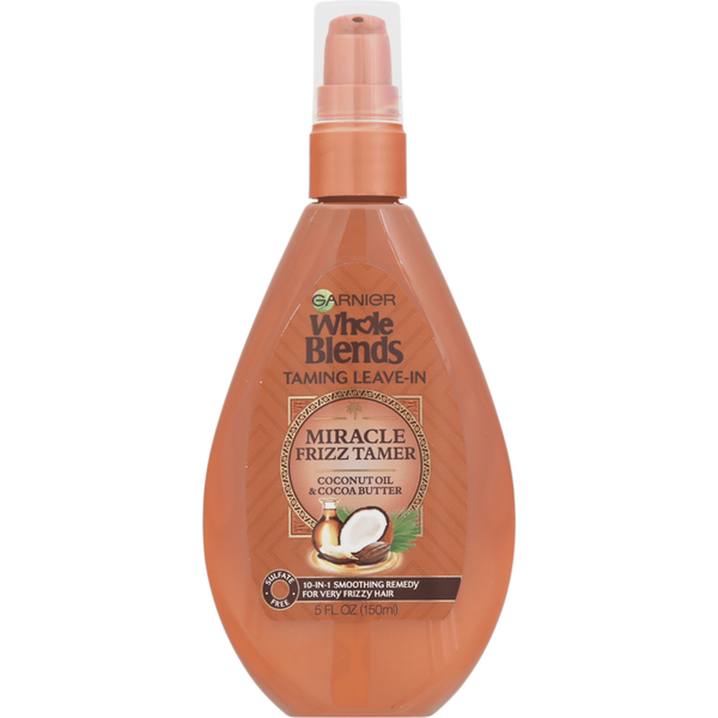 Garnier Taming LeaveIn, Coconut Oil & Cocoa Butter, Miracle Frizz