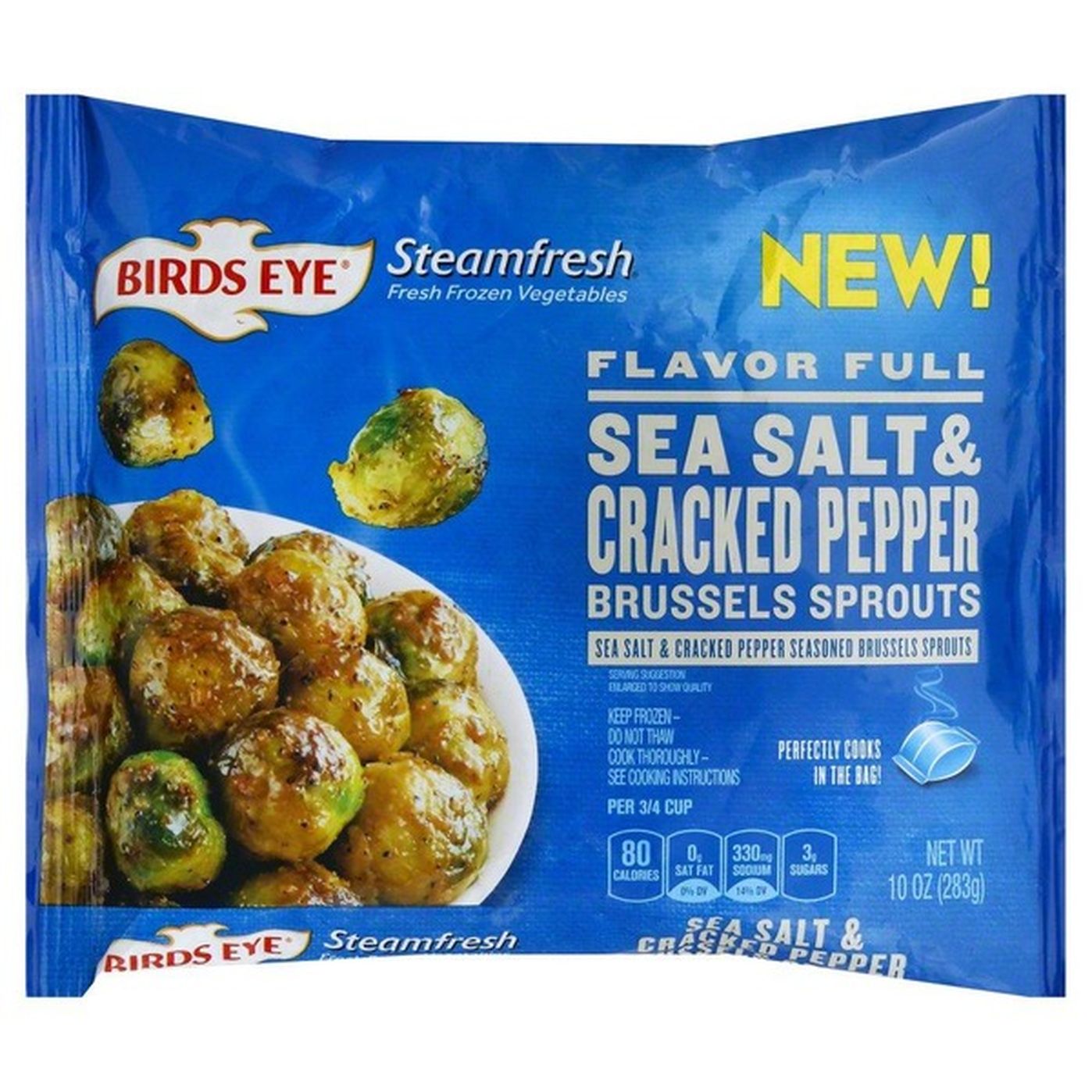 Birds Eye Brussels Sprouts Seasoned Sea Salt And Cracked Pepper