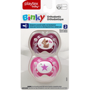 Playtex Pacifier, Orthodontic, Silicone