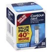 Contour Blood Glucose Test Strips, Value Pack