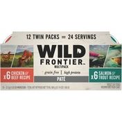 NUTRO Wild Frontier Ancestral Inspired Paté Variety Pack Nutro Wild Frontier Paté Variety Pack Adult Cat Food