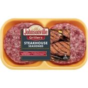 Johnsonville Steakhouse Seasoned 4ct (102036) Grillers