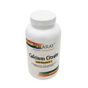 Solaray Calcium Citrate With Vitamin D3 Capsules