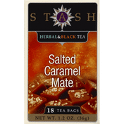 Stash Tea Herbal & Black Tea, Salted Caramel Mate