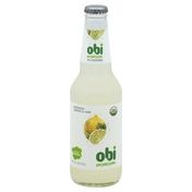 Obi Probiotic Soda, Organic, Lemon & Lime