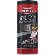 Weiman Dual Action Wipes, Cook Top & Microwave