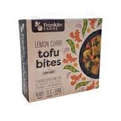 Franklin's Teleme Lemon Curry Flavored Extra Firm Tofu Bites