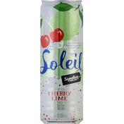 Signature Select Sparkling Water Beverage, Cherry Lime