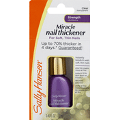 Sally Hansen Miracle Nail Thickener, Strength, Clear 3192