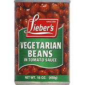Lieber's Vegetarian Beans, in Tomato Sauce