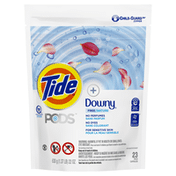 Tide PODS +Downy Free, Liquid Laundry Detergent Pacs