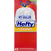 Hefty Scent Free Tall Drawstring Bags