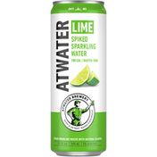 Atwater Brewery Lime Spiked Sparkling Water