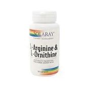 Solaray Free Form L-Arginine & L-Ornithine Capsules