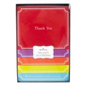 Hallmark Thank You Notes (Solids, 50 Notecards and Envelopes)