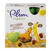 Plum Organics Smoothie Apple & Banana