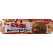 Wonder Bread Jumbo Classic Hamburger Buns