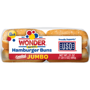 Wonder Bread Seeded Jumbo Hamburger Buns
