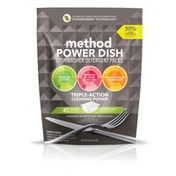 Method Power Dish Dishwasher Detergent Packs, Lemon Mint