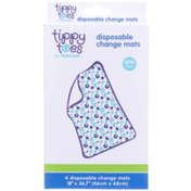 Tippy Toes Disposable Change Mats