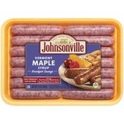 Johnsonville Sausage Vermont Maple Syrup Breakfast Sausage