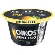 Oikos Triple Zero Lemon Tart Greek Yogurt