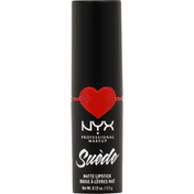 NYX Professional Makeup Matte Lipstick, Suede, Spicy SDMLS09