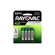 Rayovac Rechargeable AAA Batteries, Triple A Batteries