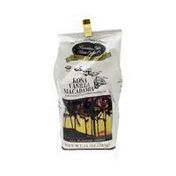 Hawaiian Isles Coffee Whole Bean 10 Kona Coffee Blend Vanilla Macadamia 10 Oz Instacart