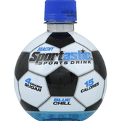 Sportastic Sports Drink, Soccer Ball, Blue Chill
