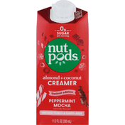 Nutpods Creamer, Almond + Coconut, Peppermint Mocha, Unsweetened