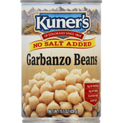 Kuners Garbanzo Beans, No Salt Added