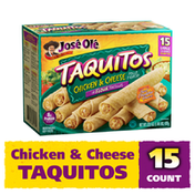José Olé Chicken & Cheese Flour Tortillas Taquitos