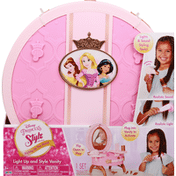 Disney Light Up & Style Vanity, Style Collection, 3+