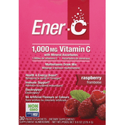 Ener-C Multivitamin Drink Mix, Vitamin C, 1000 mg, Raspberry