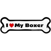 Imagine This "I Love My Boxer" Car Magnet