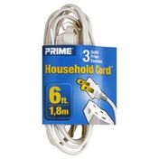 Prima Household Cord, 3 Outlet, 6 Foot