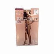 Secret Collection Size D Nude Glossy Pantyhose