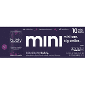 bubly Sparkling Water Blackberry Flavor