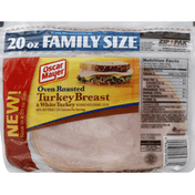 Oscar Mayer Turkey Breast & White Turkey, Oven Roasted, Family Size